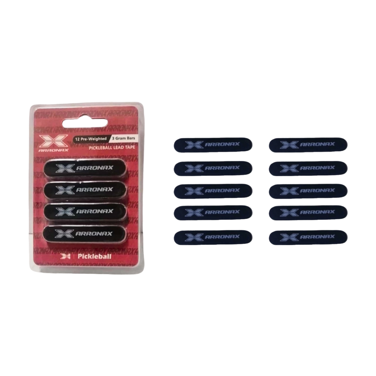 Pickleball Arronax Lead Tape Strips