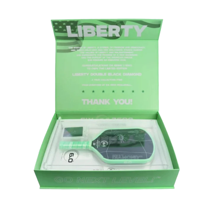 Pickleball Six Zero Double Black Diamond LIBERTY 2024 racket