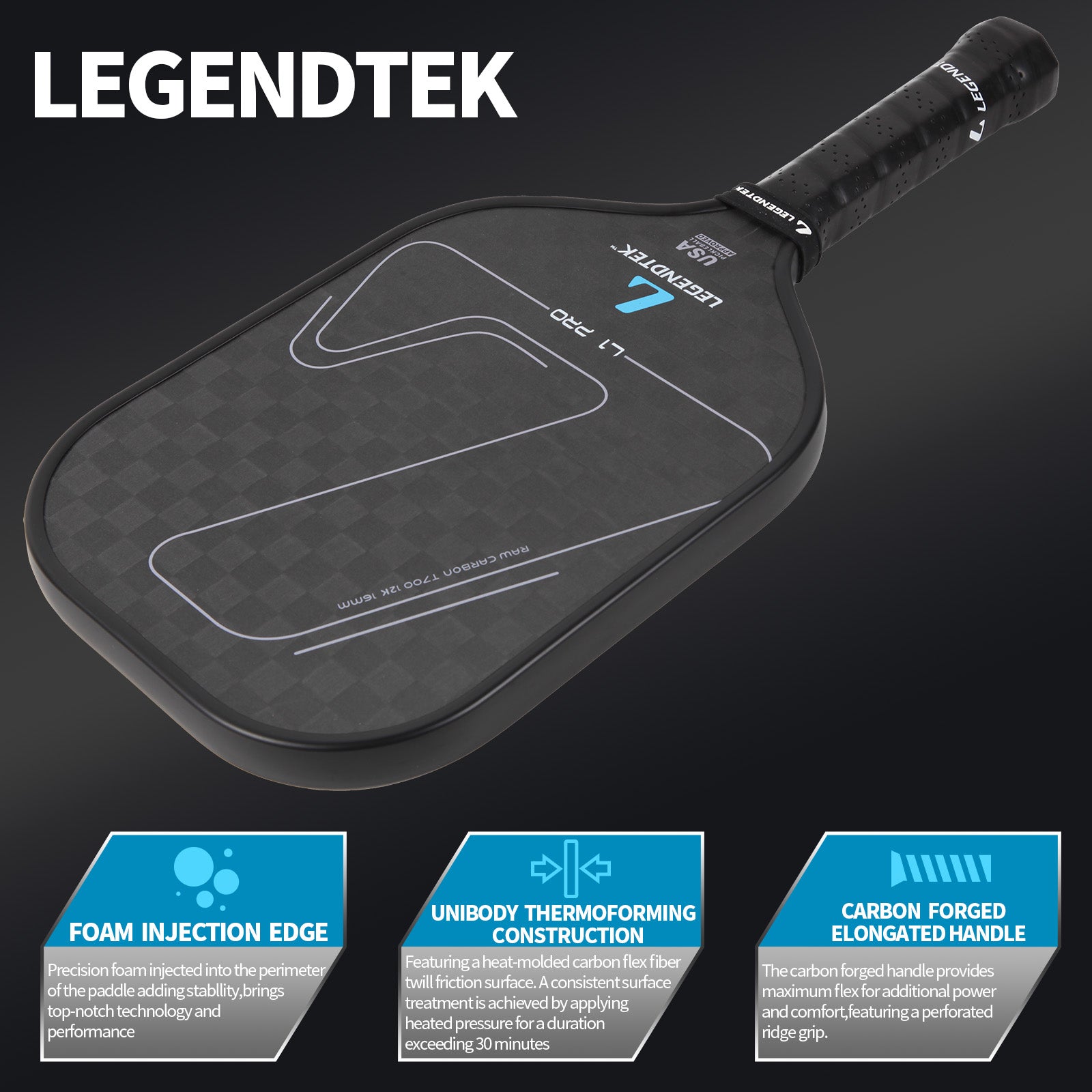 Volair Mach 1 Forza Pickleball Racket