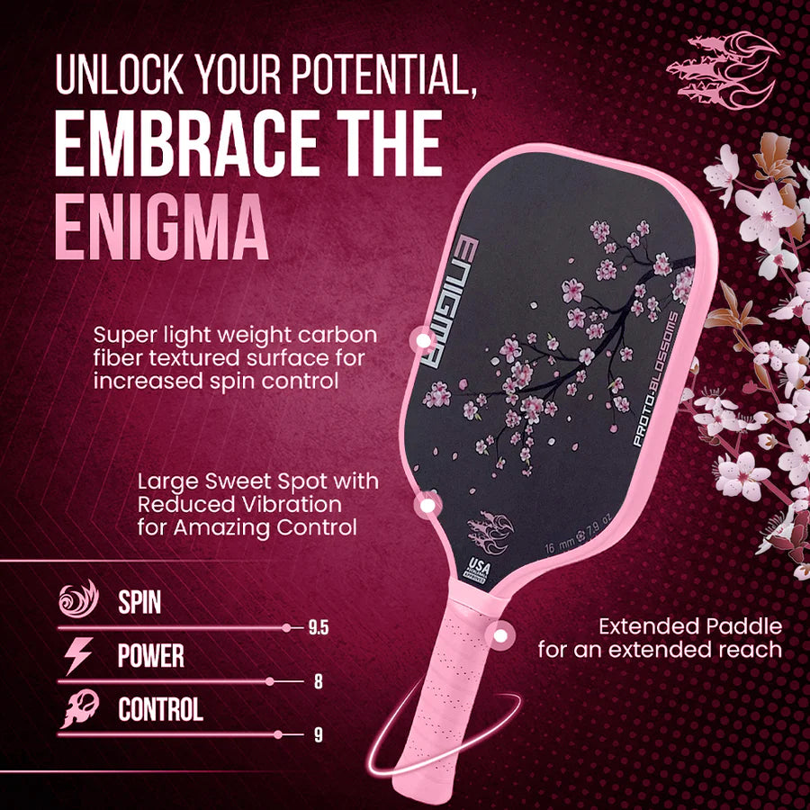 Vợt Pickleball Enigma Proto-Blossom