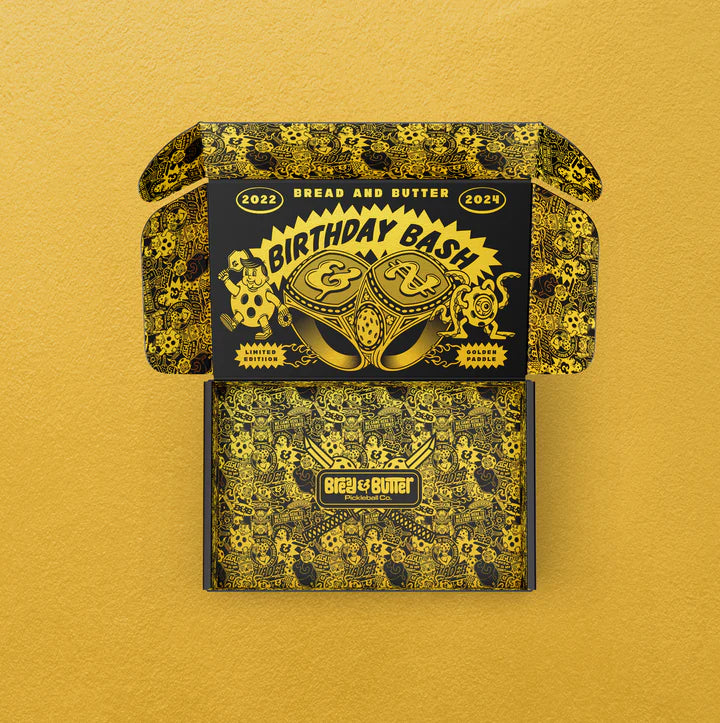 Vợt Pickleball Bread & Butter Gold Fat Boy (Limited Edition)