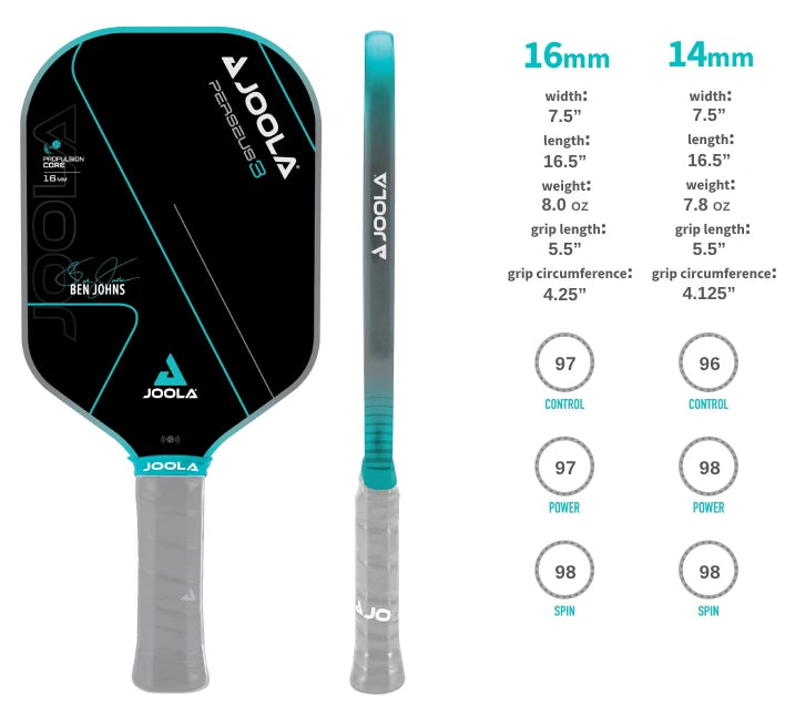 Joola Ben Johns Perseus 3 Pickleball Racket