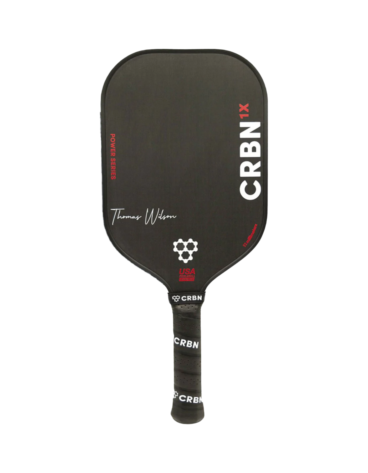 Pickleball Racket CRBN¹ X Series 12MM Paddle (Thomas Wilson Signature)