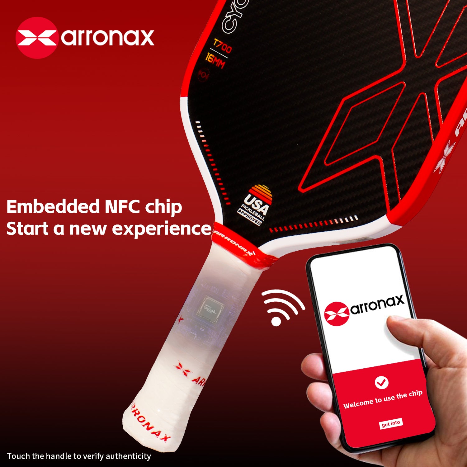 Arronax Cyclone C2 Pickleball Racket