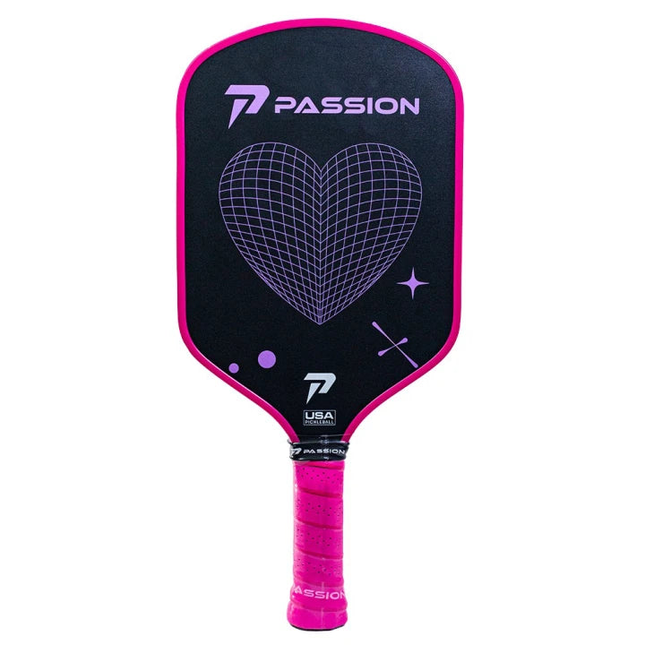 Passion Hearts 102 Pickleball racket