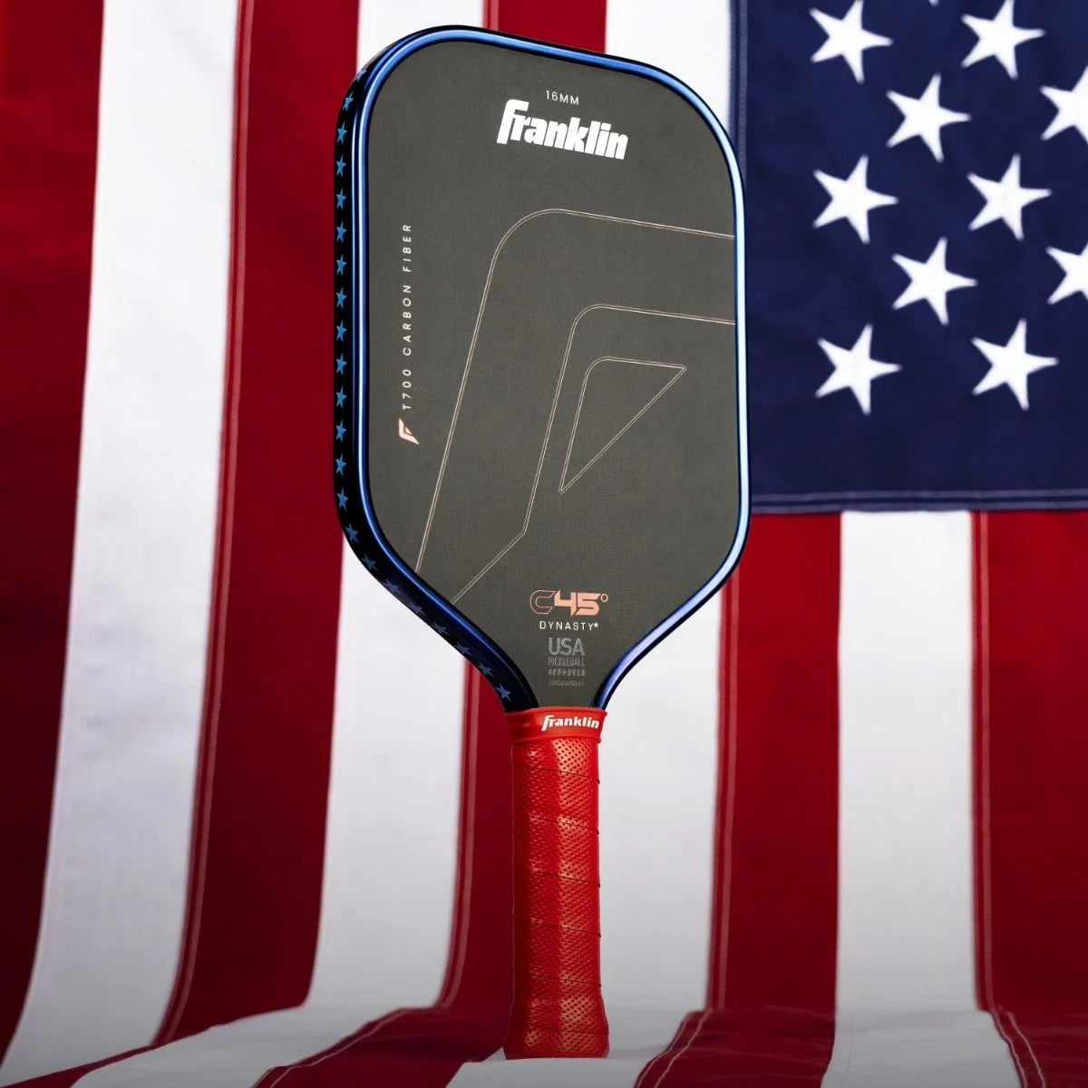 Vợt Pickleball Franklin C45° Dynasty Red White & Blue