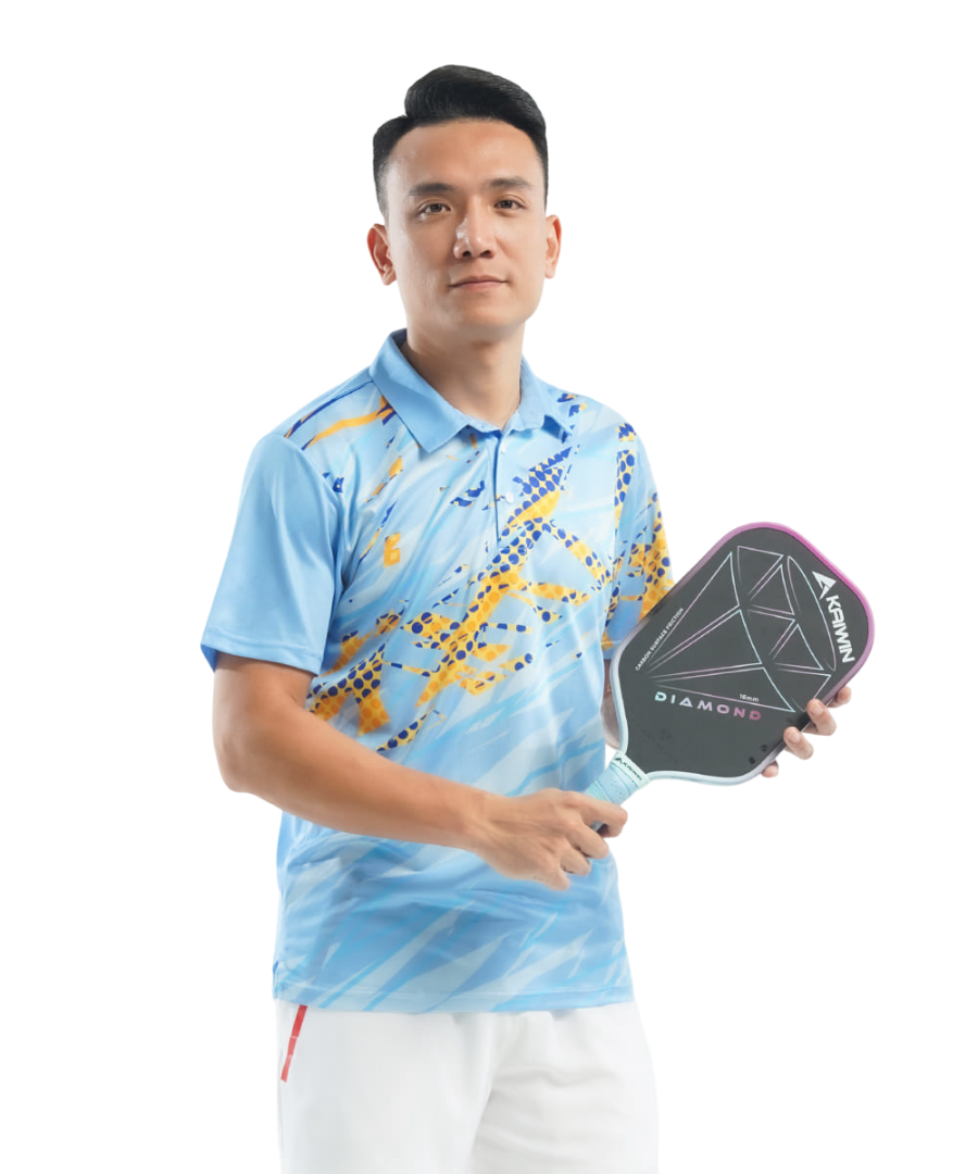 Áo Thi Đấu Pickleball Polo Nam Kaiwin Smash