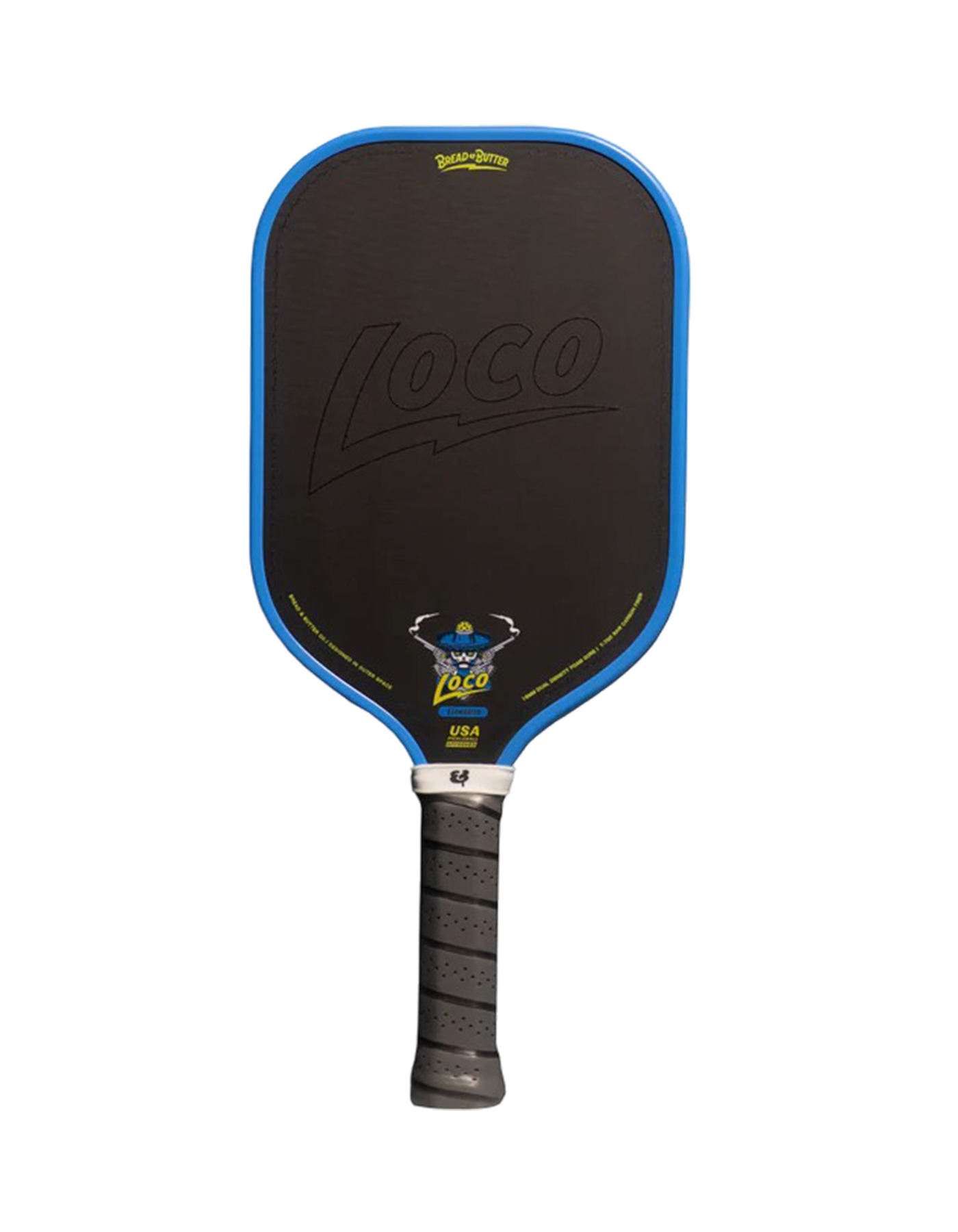 ラケット(硬式用) Bread & Butter LOCO Pickleball Paddle Bread & Butter Loco Pickleball Paddle - Elongated | Azul Edition
