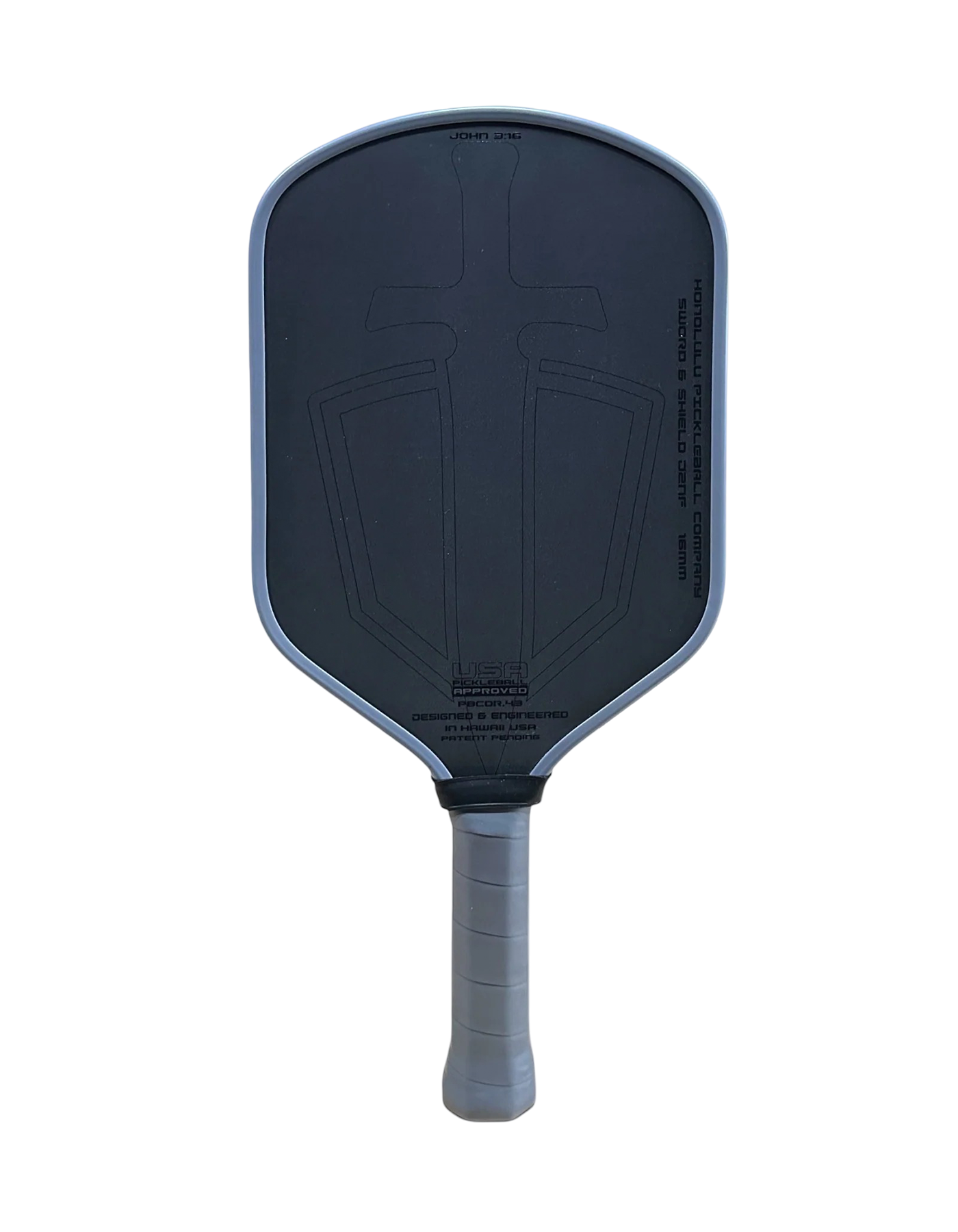 Pickleball Paddles Honolulu Stealth SWORD & SHIELD J2NF Camp