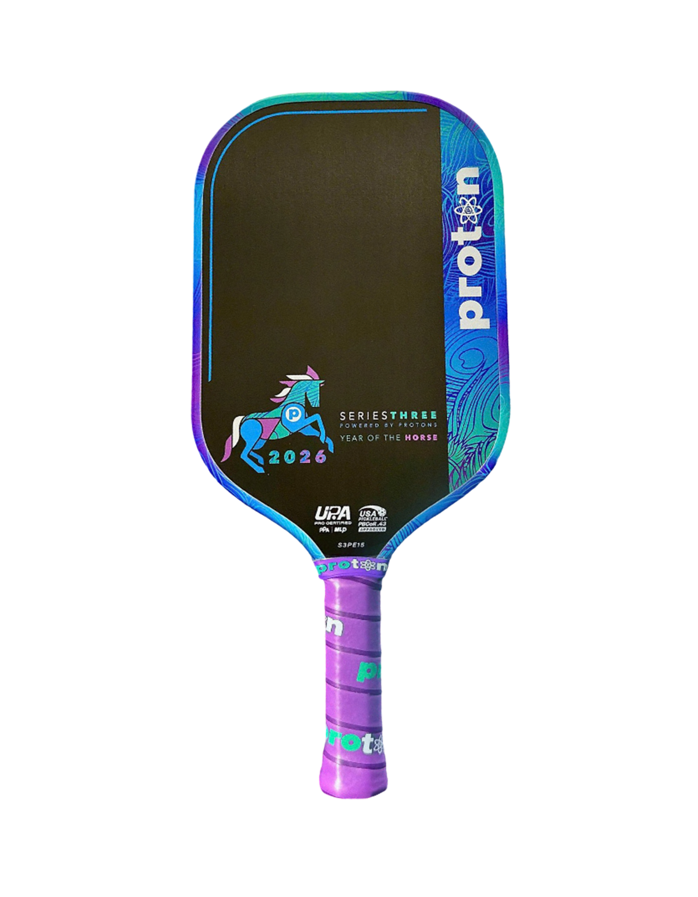Proton Series 3 Pickleball Paddle - Project Peacock Year of the