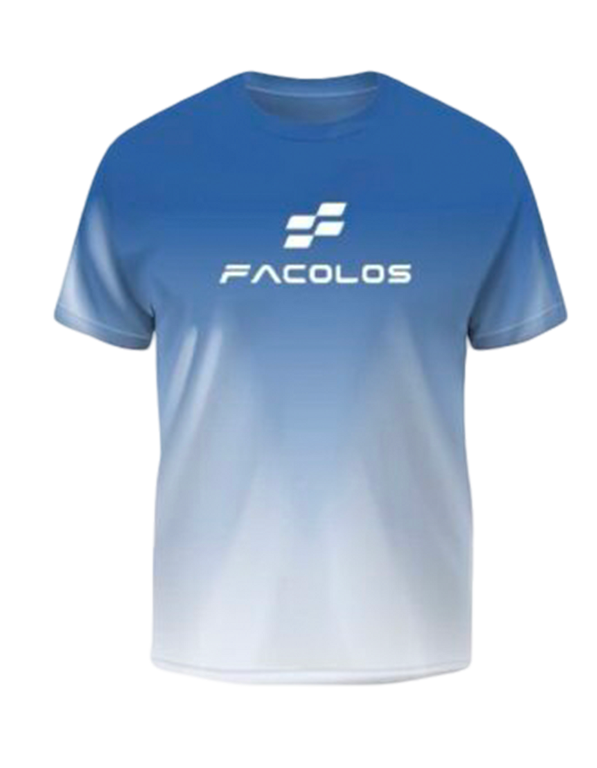 Authentic Facolos Gradient Tee Pickleball Jersey