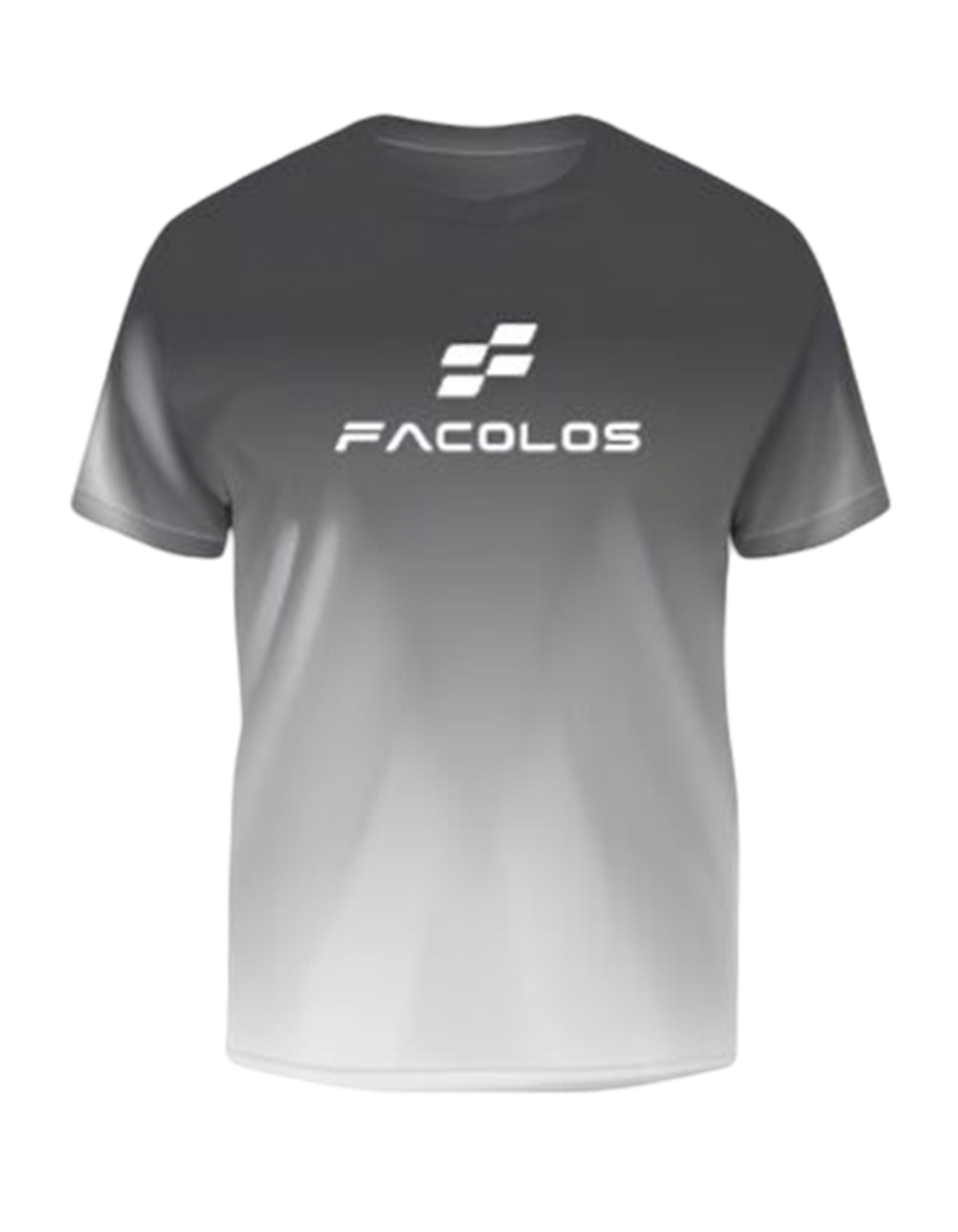 Authentic Facolos Gradient Tee Pickleball Jersey