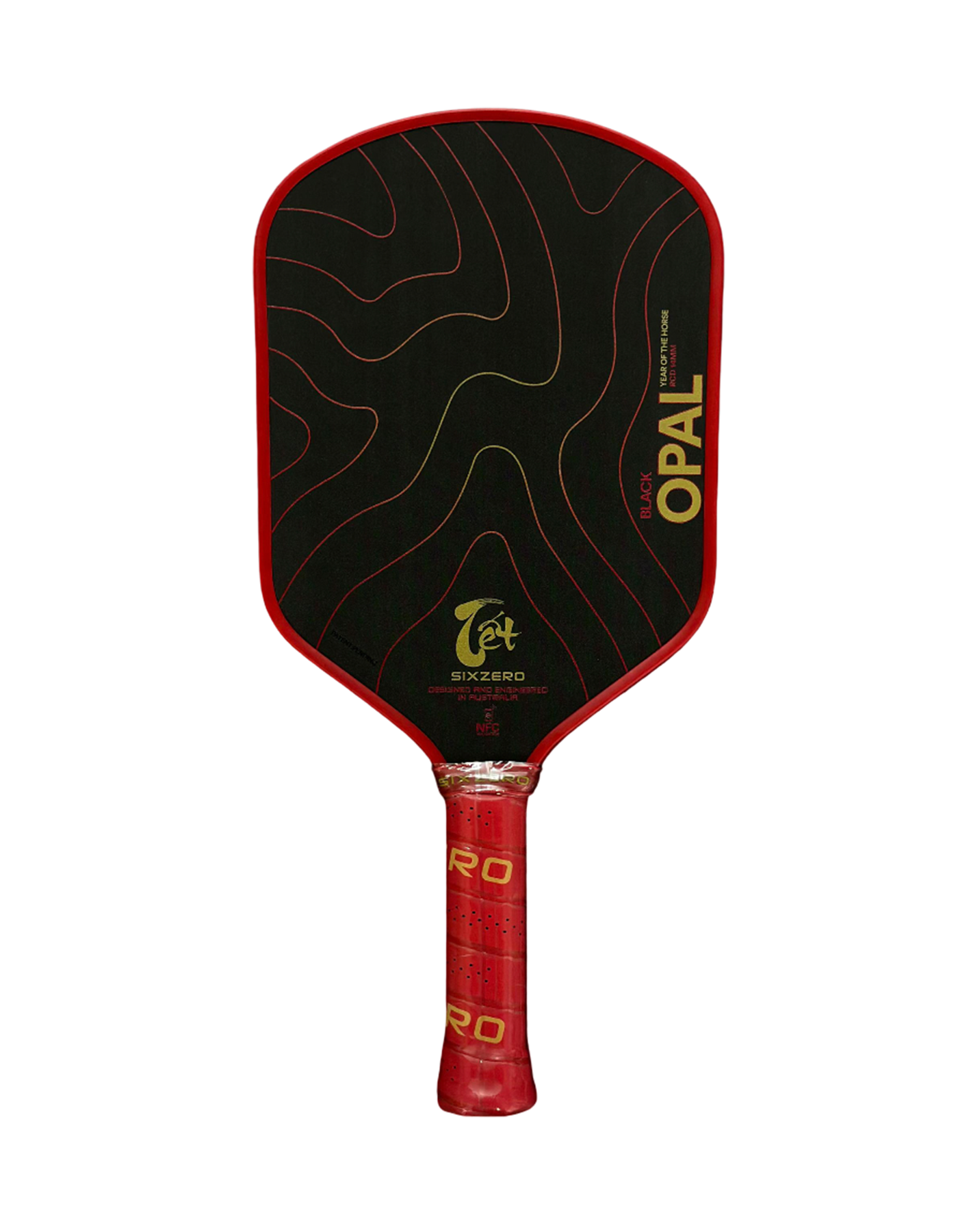 Vợt Pickleball Six Zero Black Opal - Phiên bản Tết 2026