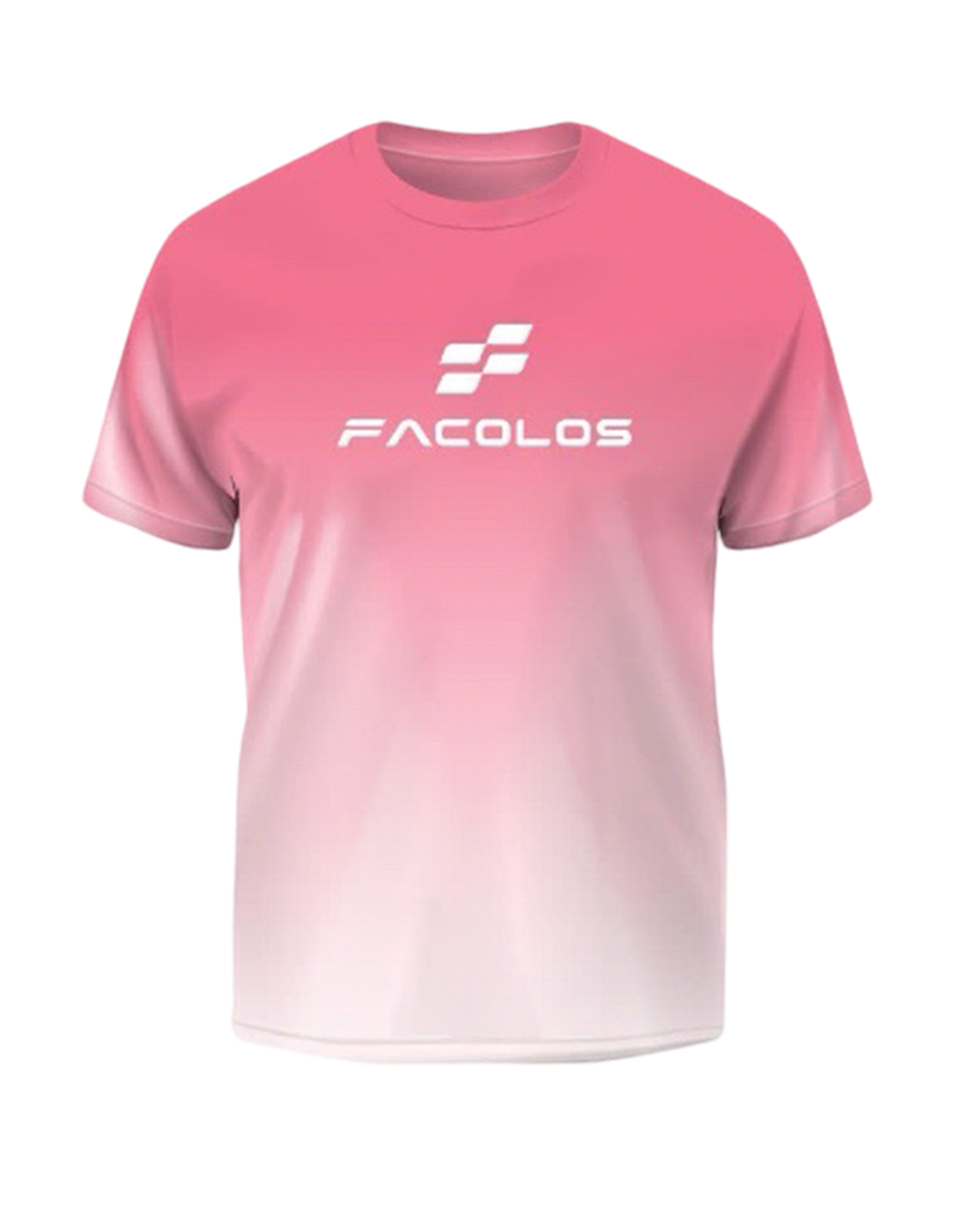 Authentic Facolos Gradient Tee Pickleball Jersey