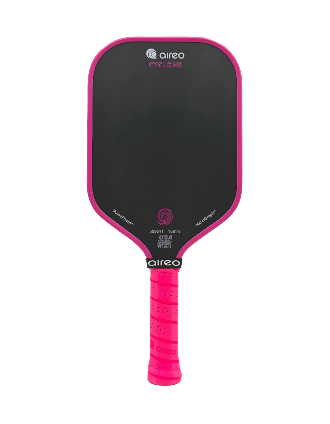 Vợt Pickleball AIREO Cyclone Hot Pink