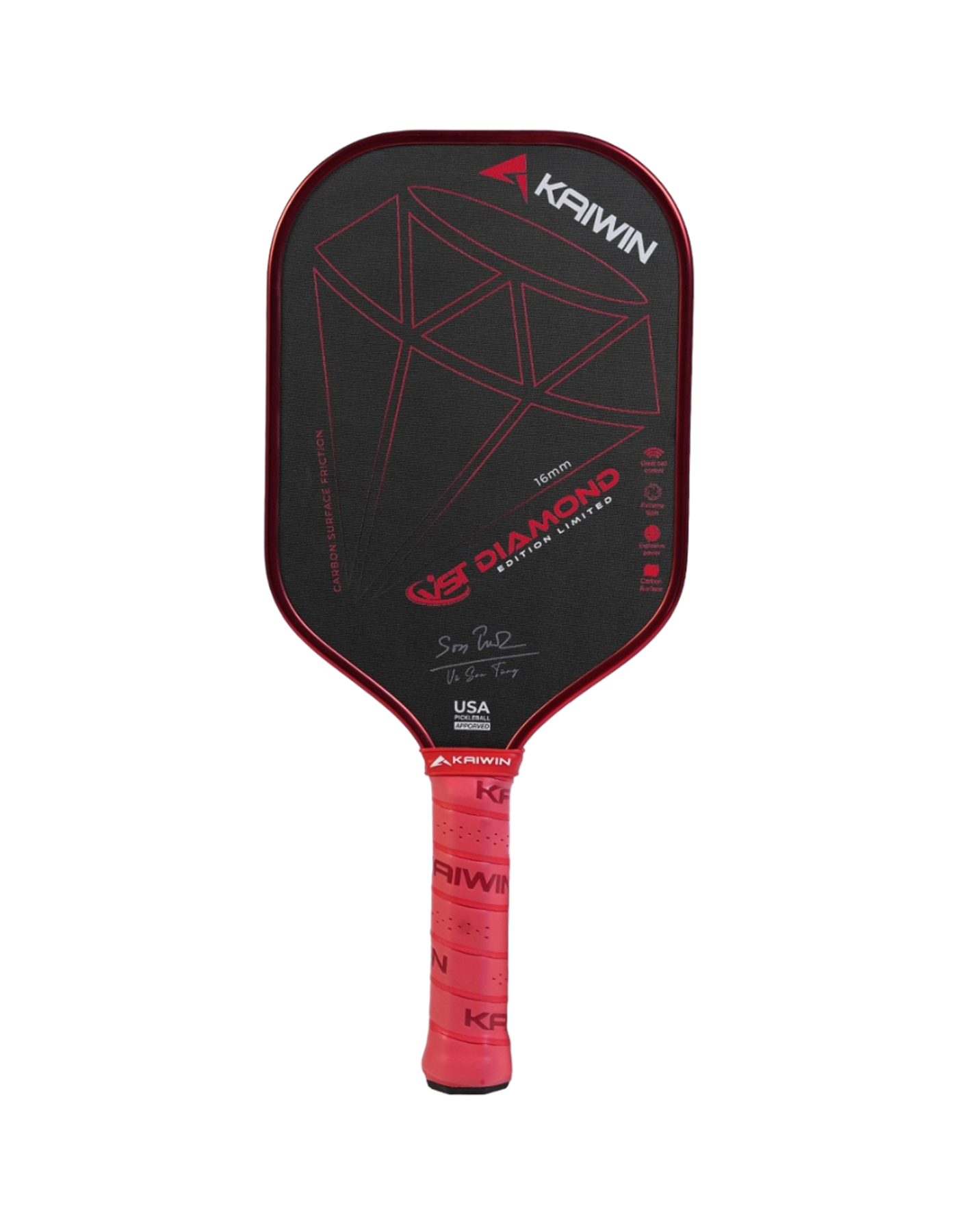 Vợt Pickleball Kaiwin DIAMOND VST — Signature Edition Vũ Sơn Tùng