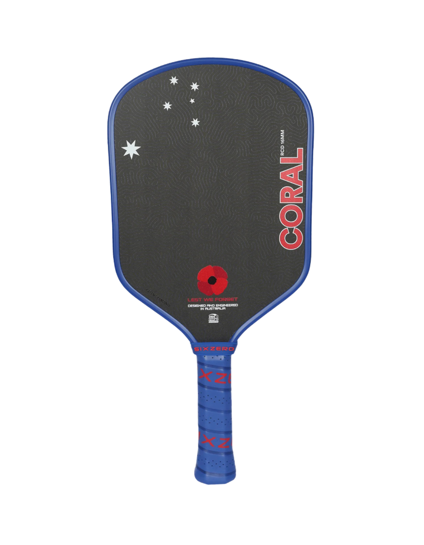 Vợt Pickleball Six Zero Coral ANZAC Edition
