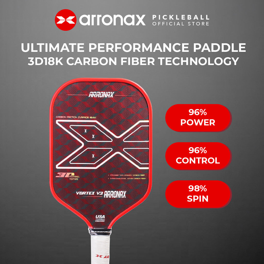 Arronax Vortex V3 Pickleball Racket