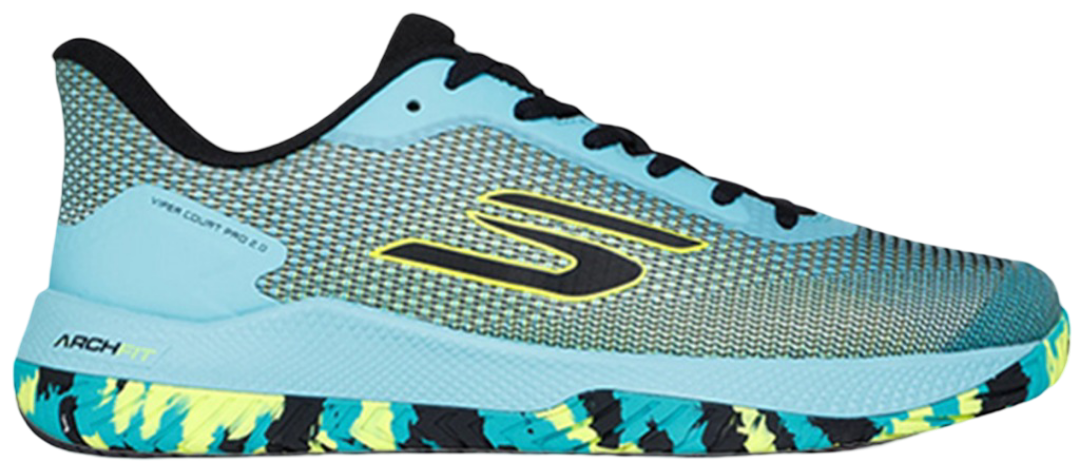 Giày Pickleball Sketcher GO Pickleball Viper Court Pro 2.0 (Xanh Biển)