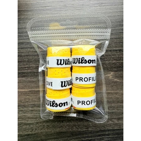 Cuốn cán vợt Pickleball WILSON Profile có lỗ thoát mồ hôi (Set 6 cái)