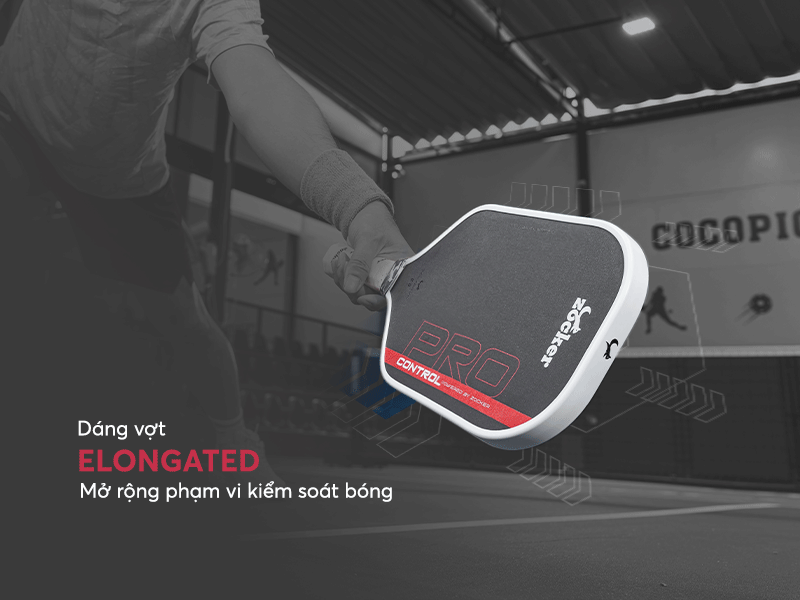 Vợt Pickleball Zocker Pro Control