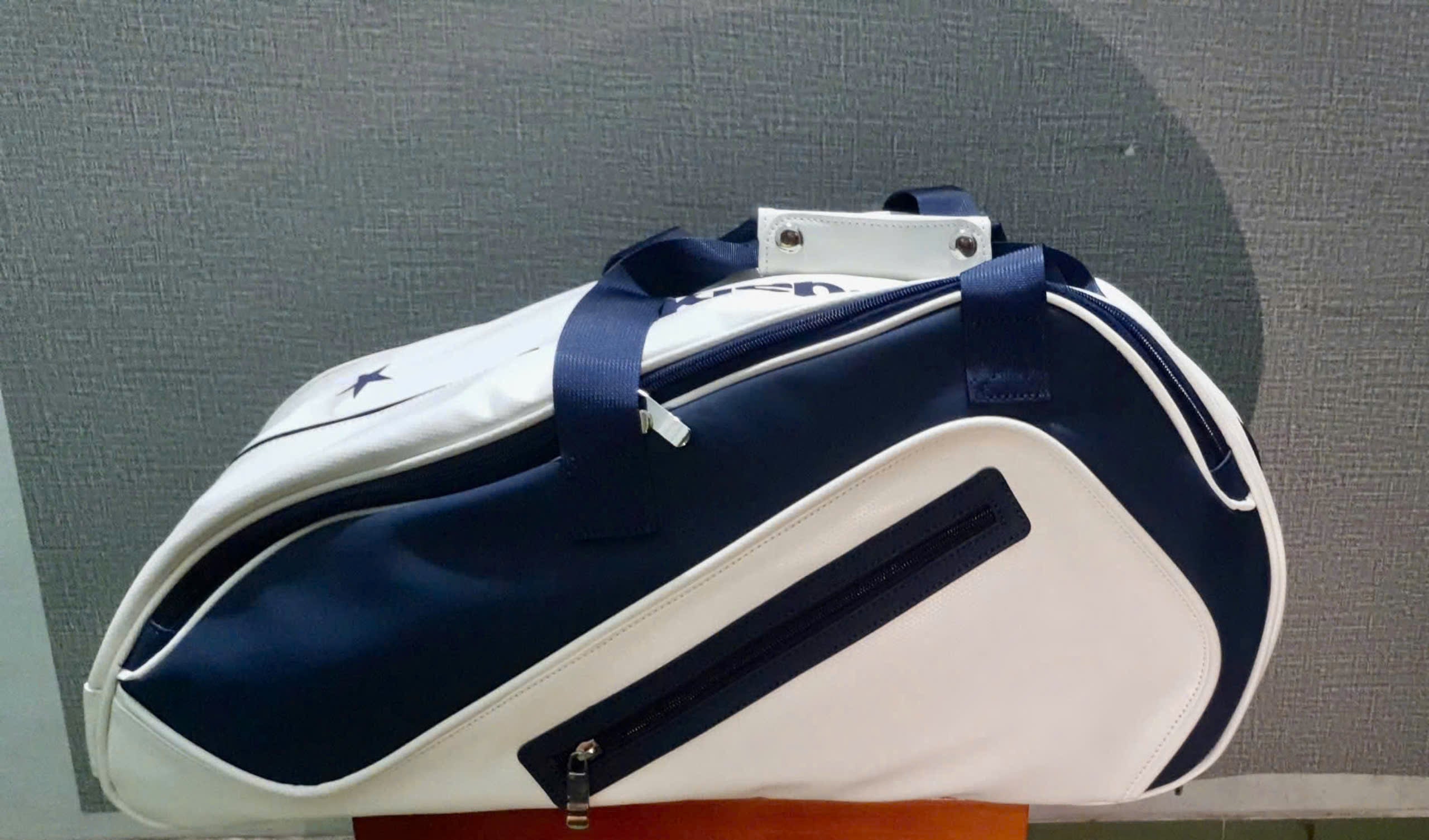 Pickleball Deluxe Backpack (White/Black)