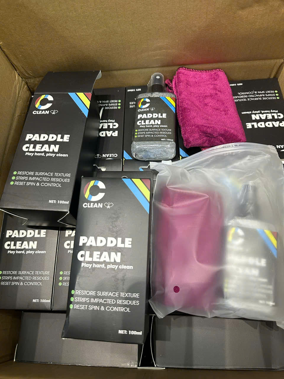 Pickleball Paddle Clean