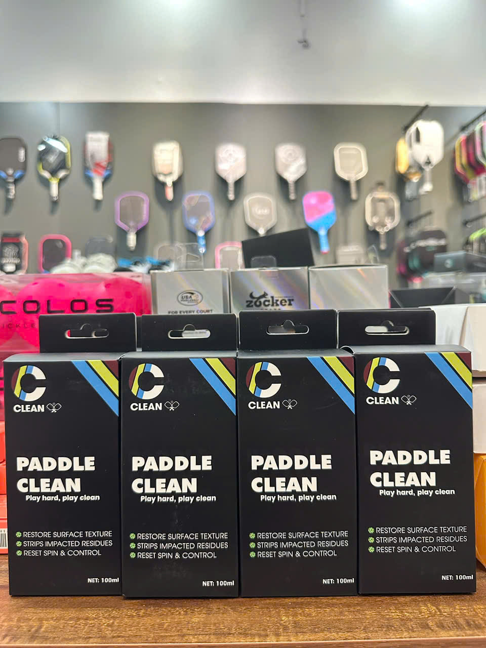 Pickleball Paddle Clean