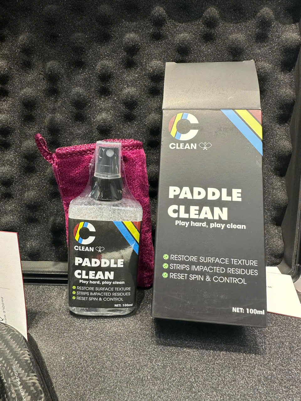 Pickleball Paddle Clean