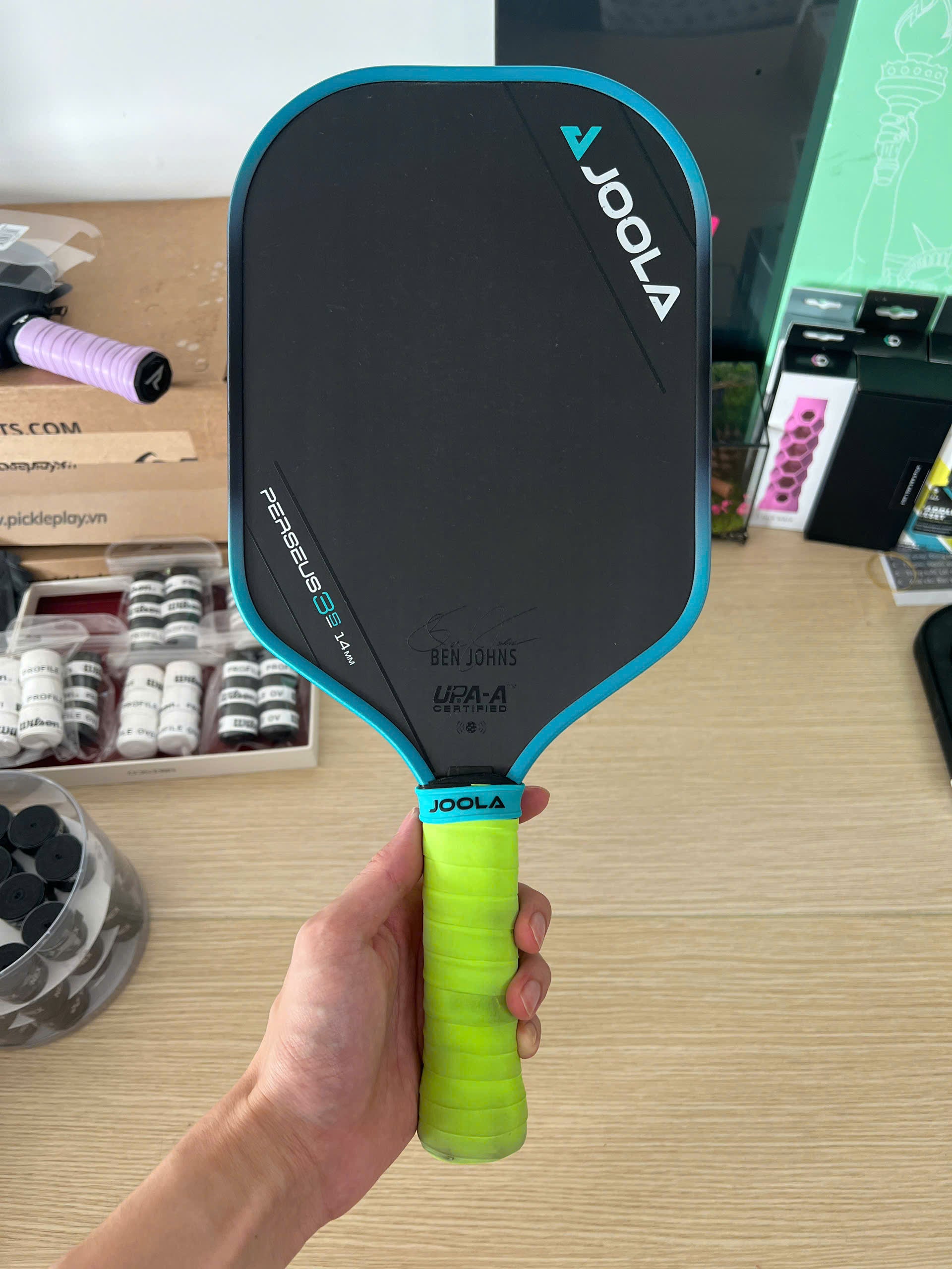 Joola Perseus 3S bản 14mm đánh hơn 2 tháng