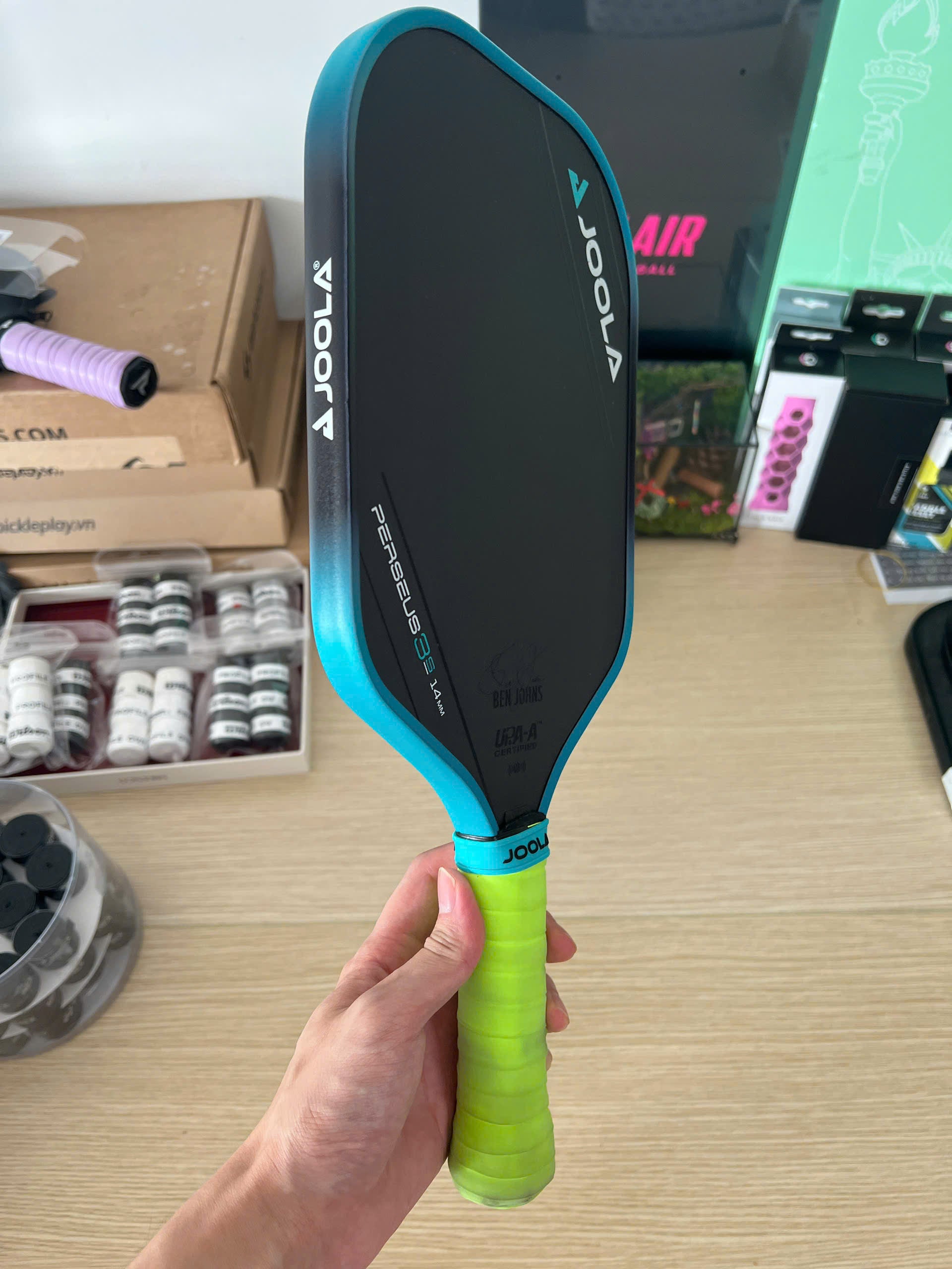 Joola Perseus 3S bản 14mm đánh hơn 2 tháng