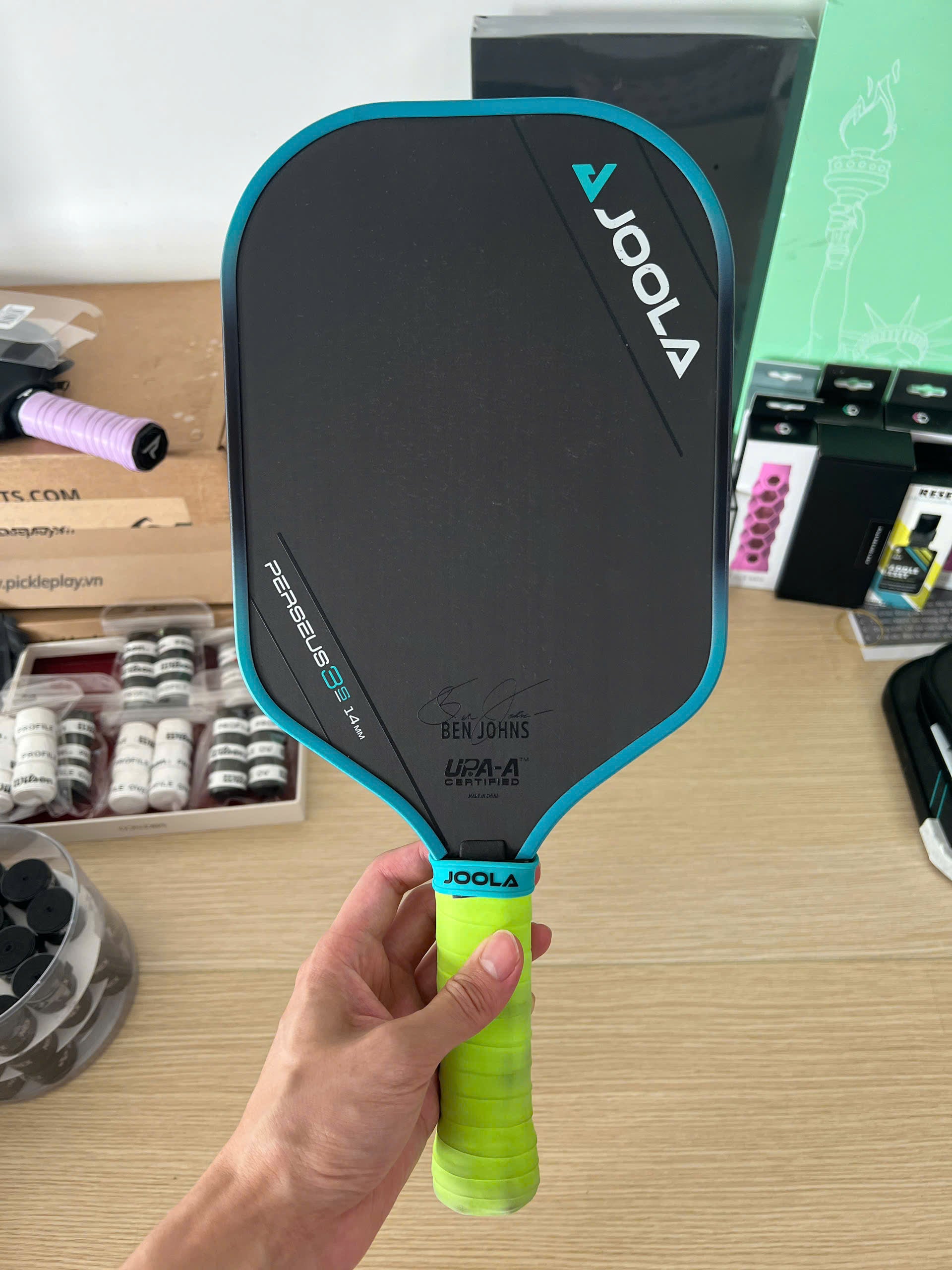 Joola Perseus 3S bản 14mm đánh hơn 2 tháng