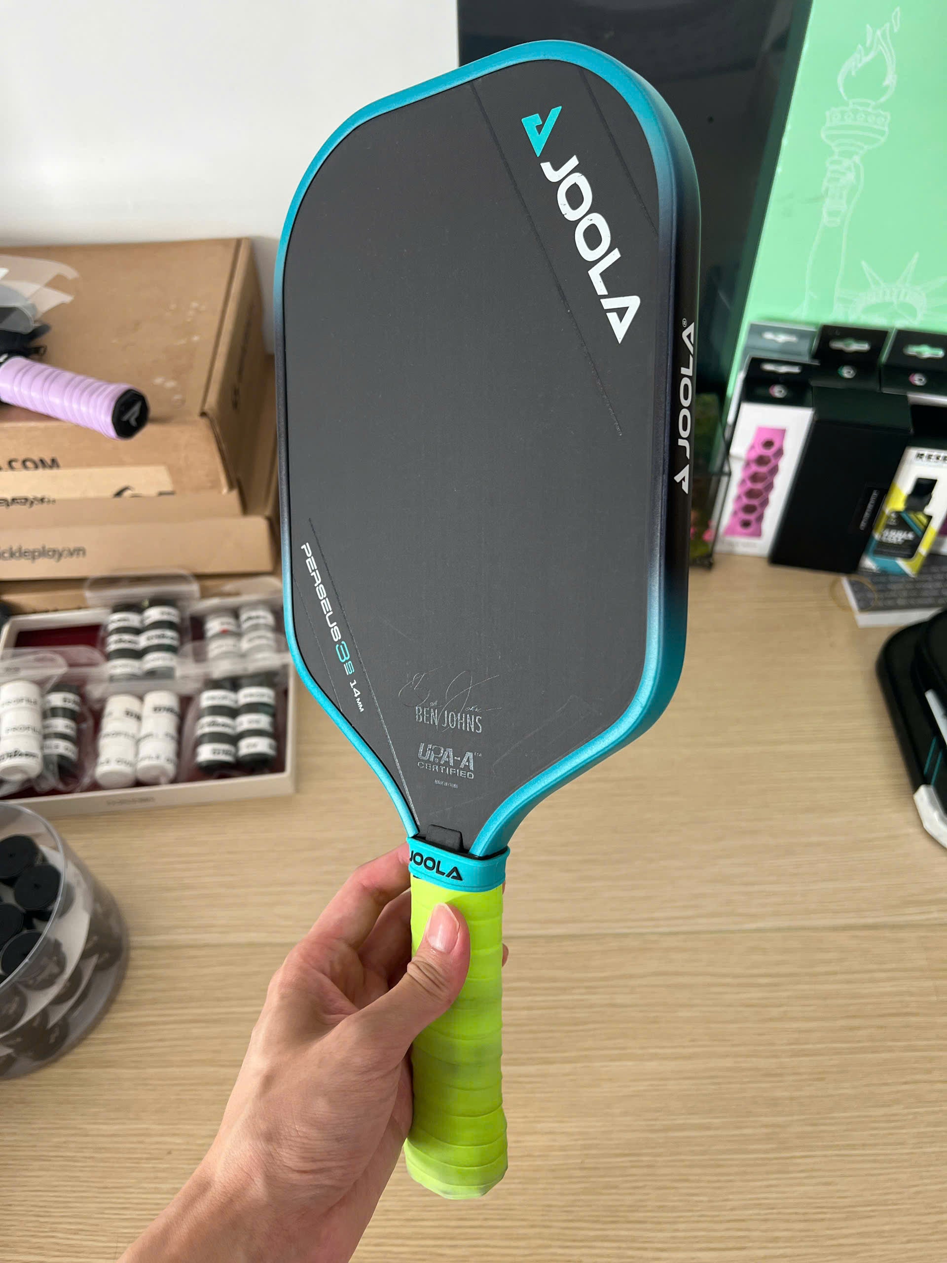 Joola Perseus 3S bản 14mm đánh hơn 2 tháng