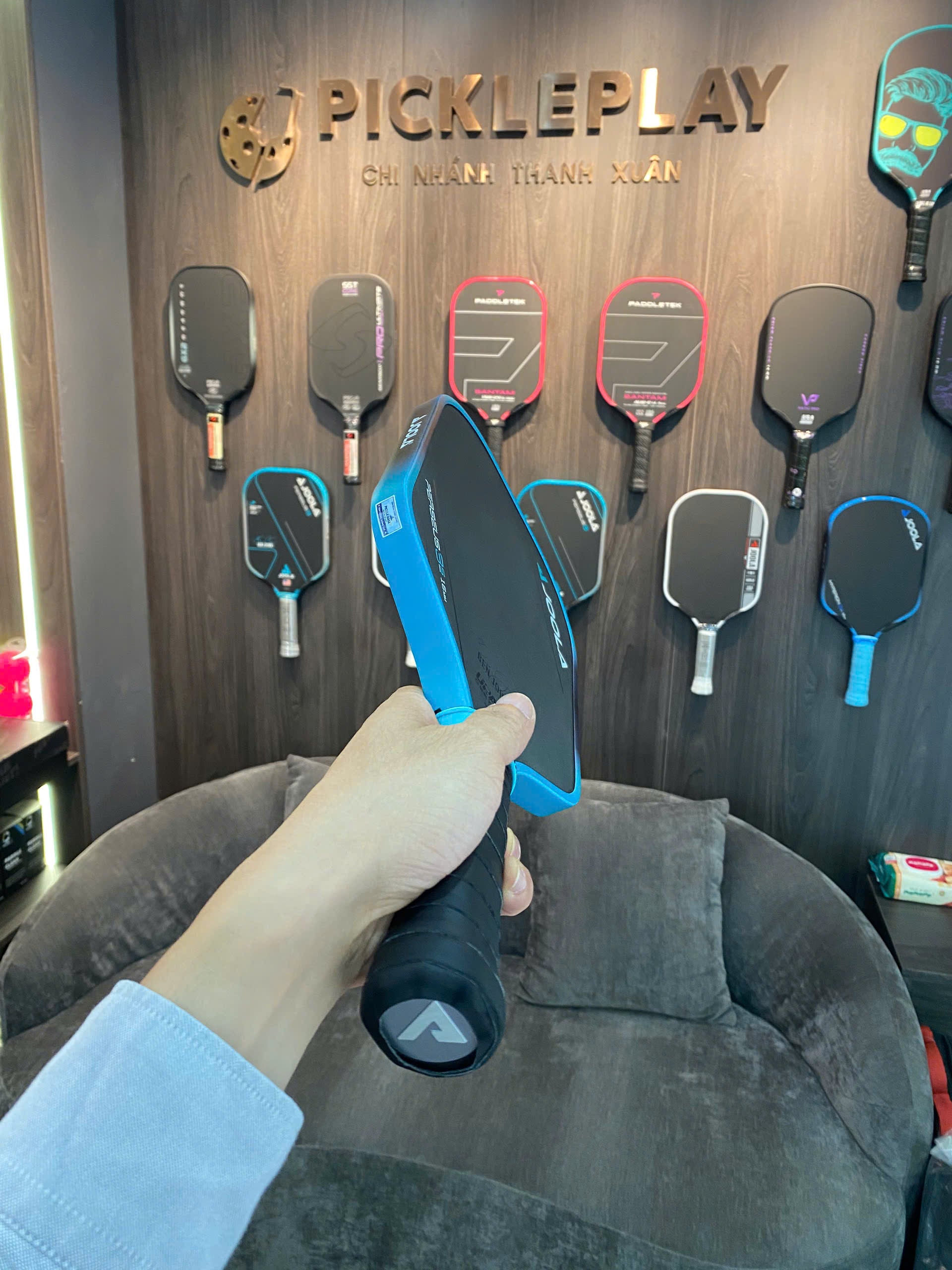 JOOLA Ben Johns Perseus 3S 16mm đã đánh 1 tháng, viền mặt còn mới