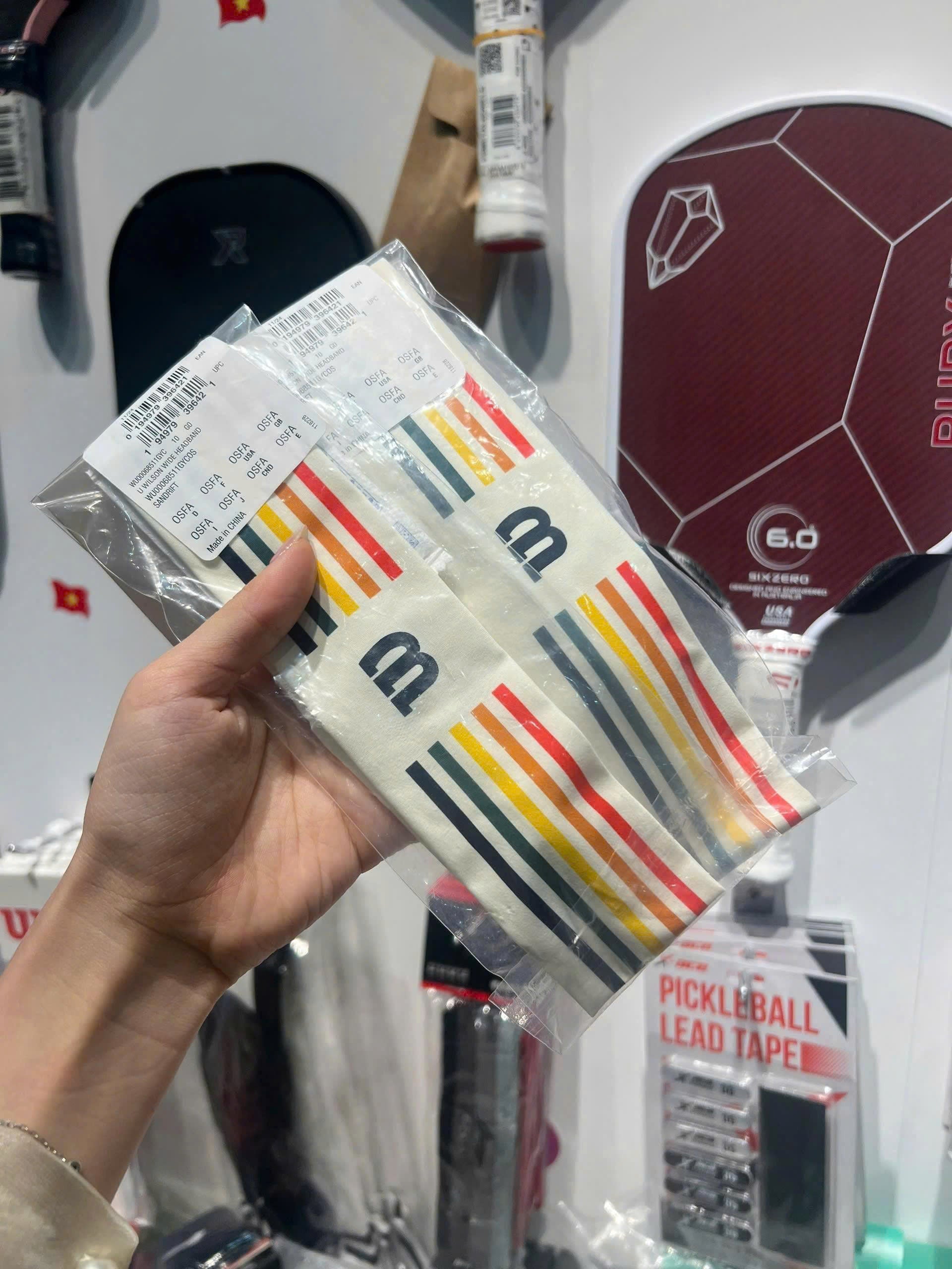 Băng đô Pickleball Wilson Wide Headband
