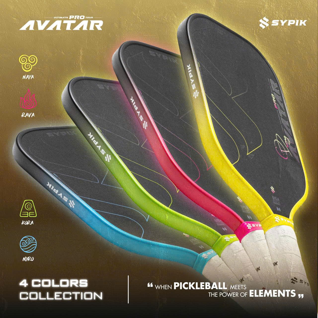 Sypik Avatar Ultimate Pro Tour Pickleball Racket