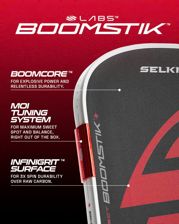 Selkirk LABS Boomstik Elongated Pickleball Racket