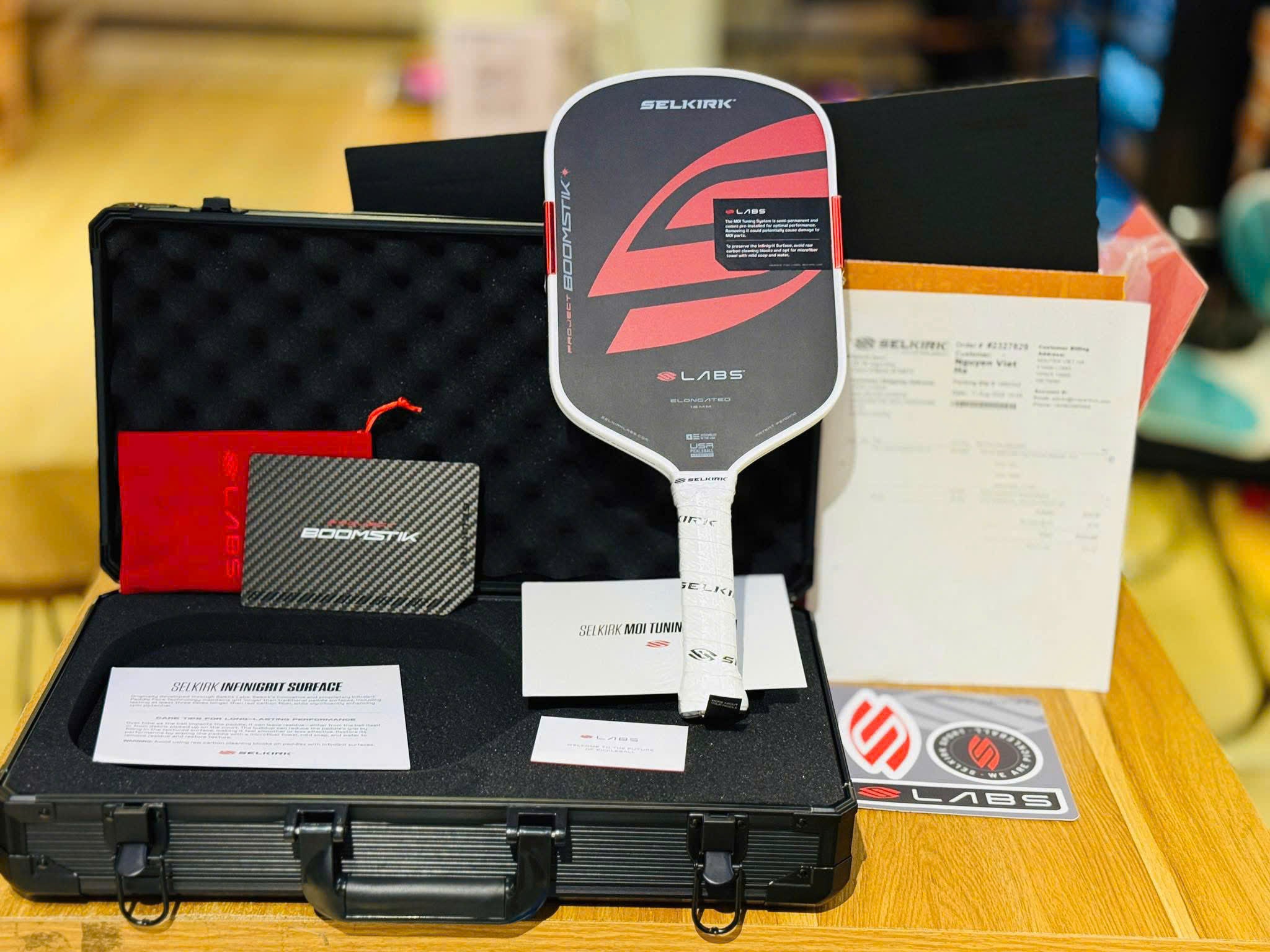 Vợt Pickleball Selkirk LABS Boomstik Widebody