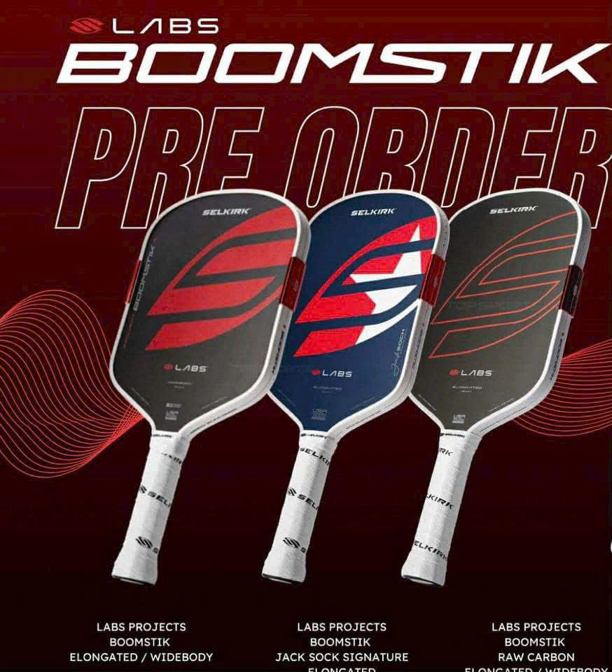 Selkirk LABS Boomstik Elongated Pickleball Paddle - Asia Edition