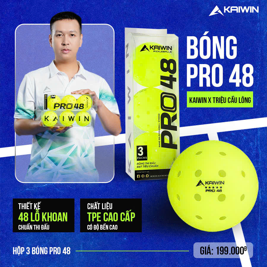 Bóng Pickleball Kaiwin PRO 48