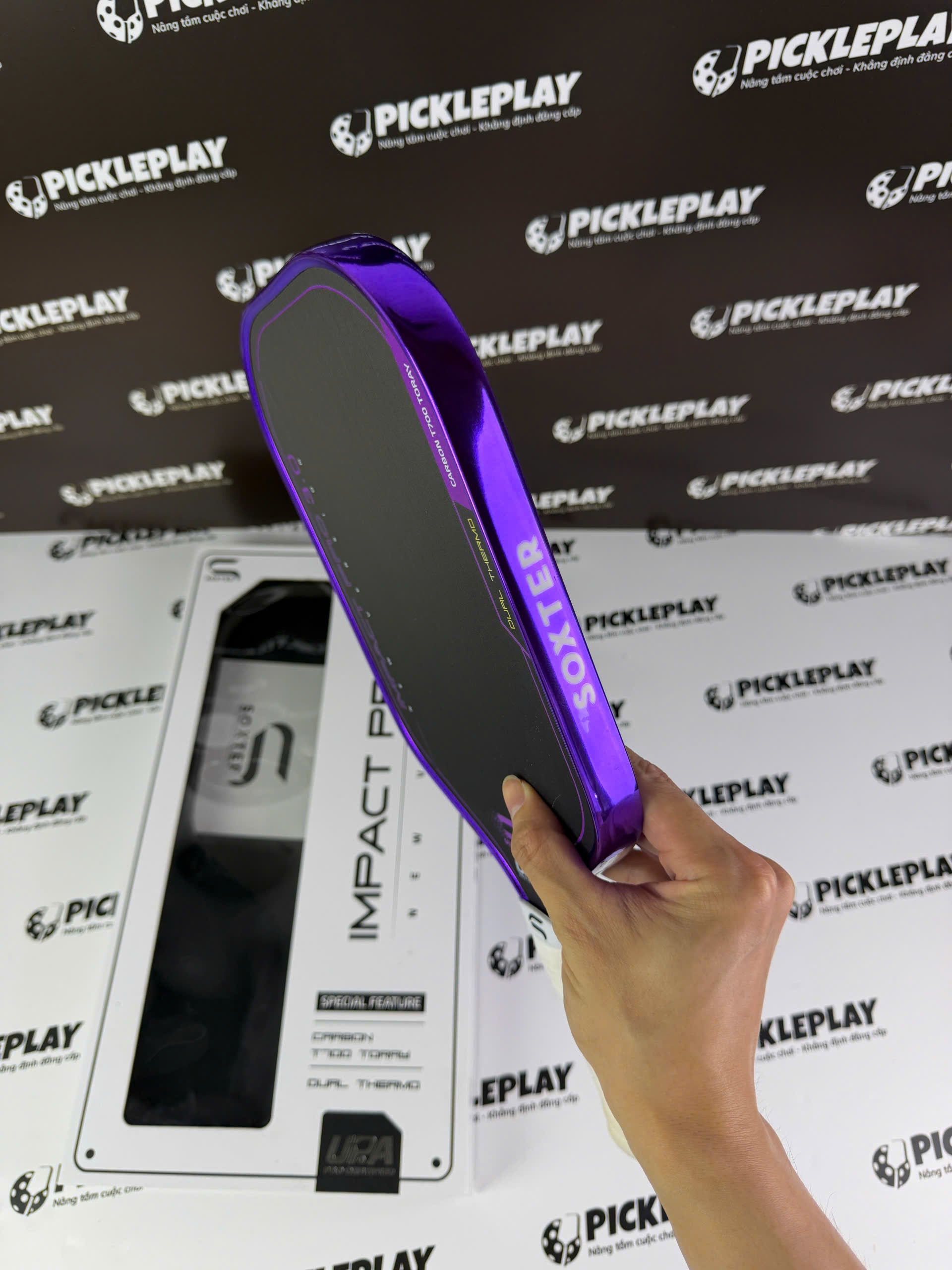 Liquidation sale: Soxter Impact Pro 3.0 racket, 99% new