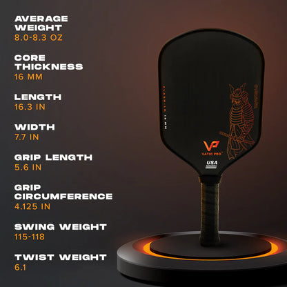 Vatic Pro Pickleball Racket - Saga Flash