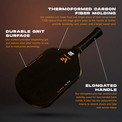 Vợt Pickleball Vatic Pro - Flash Carbon Fiber