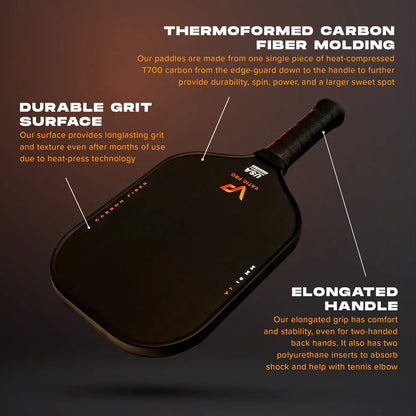 Vợt Pickleball Vatic Pro - V7 Carbon Fiber