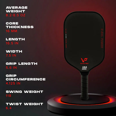 Vatic Pro V-Sol Power Pickleball Paddle - V7 Series (Launch Edition)