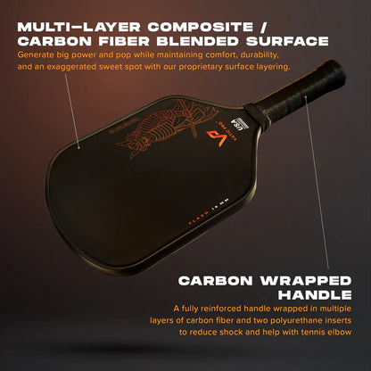 Vatic Pro Pickleball Racket - Saga Flash