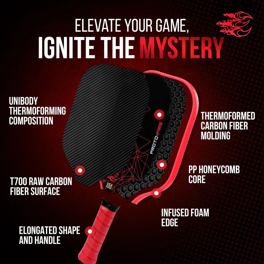 Vợt Pickleball Enigma Proto-Fire
