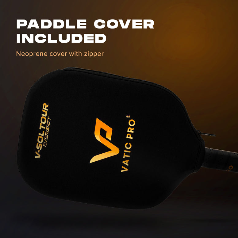 Vợt Pickleball Vatic Pro V-Sol Tour EverGrit Bloom