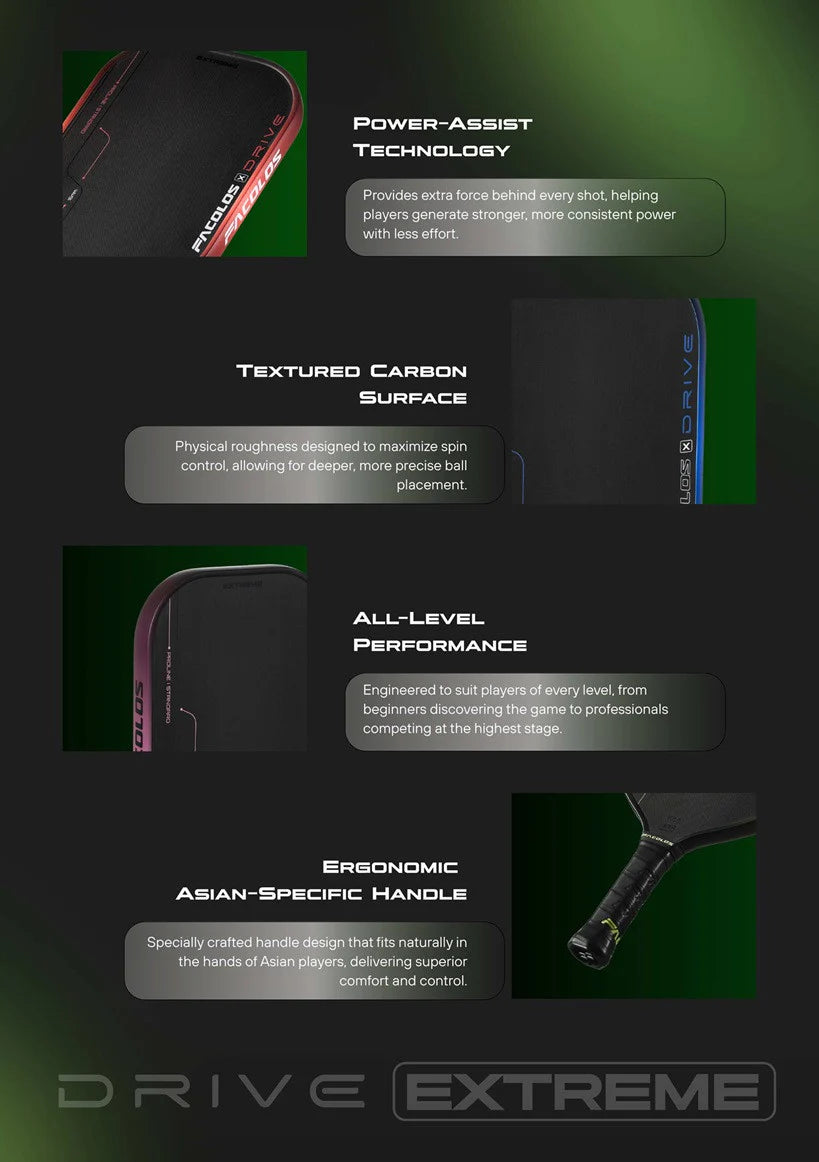 Vợt Pickleball Facolos Drive Extreme - Malaysia Edition