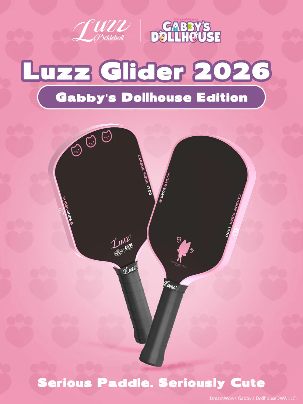 Vợt Pickleball Luzz Gabby's Dollhouse Glider 2026